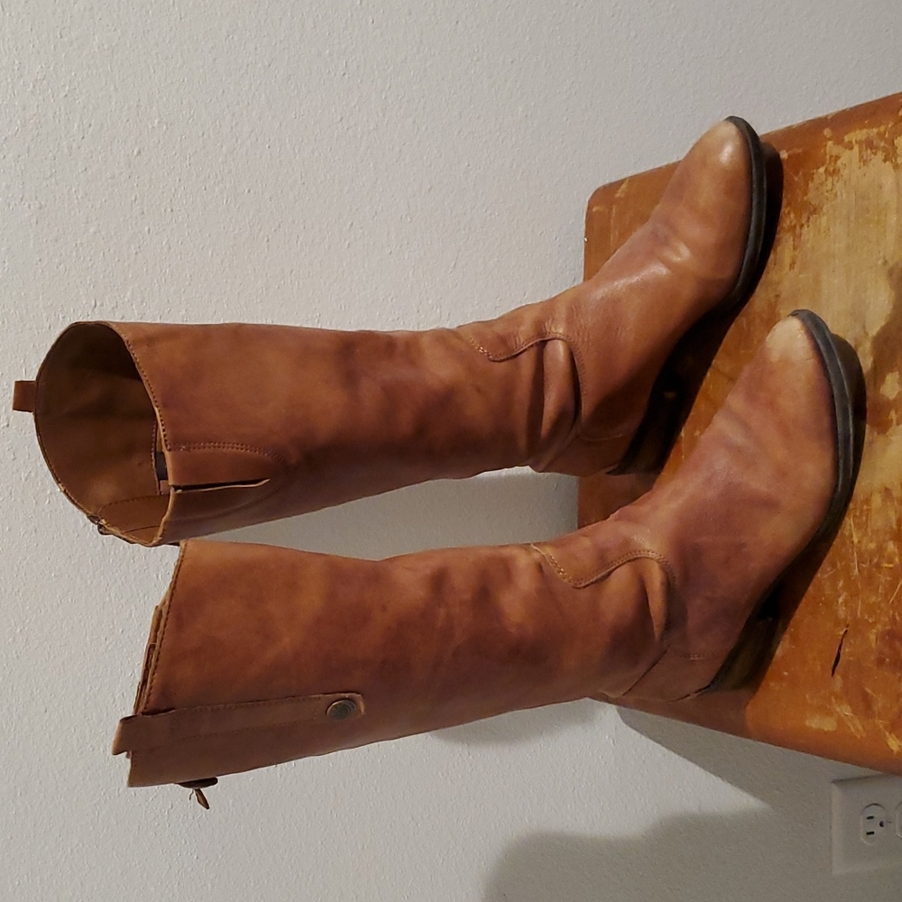 Sam Edelman ladies leather knee high boots sz 6.5